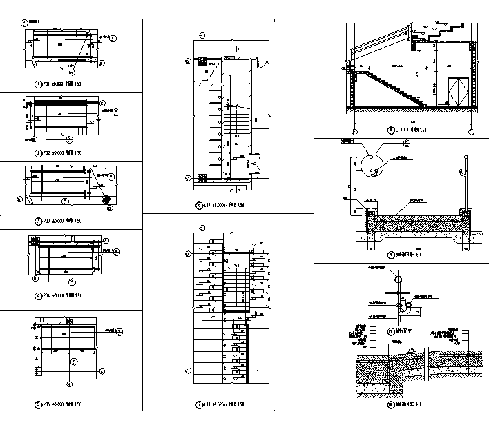 [山东]多层椭圆造型跳水游泳馆建筑施工图（含全专业建...cad施工图下载【ID:151670167】