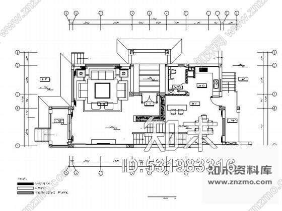 施工图武汉三层住宅别墅现代风格室内设计施工图cad施工图下载【ID:531983316】