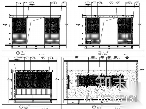 [太原]炫酷时尚全国连锁披萨餐饮空间竣工图（含效果图）cad施工图下载【ID:167467151】