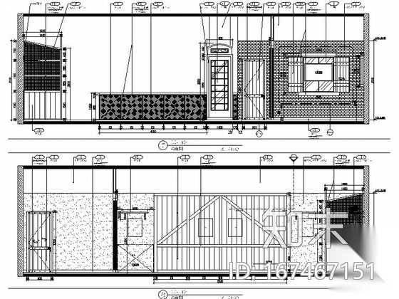 [太原]炫酷时尚全国连锁披萨餐饮空间竣工图（含效果图）cad施工图下载【ID:167467151】