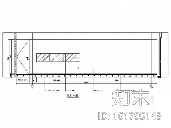 [湖南]高档现代商业公司办公室室内装修施工图cad施工图下载【ID:161795143】