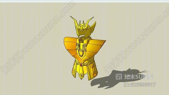 金色圣女织布（1）SU模型下载【ID:626696617】
