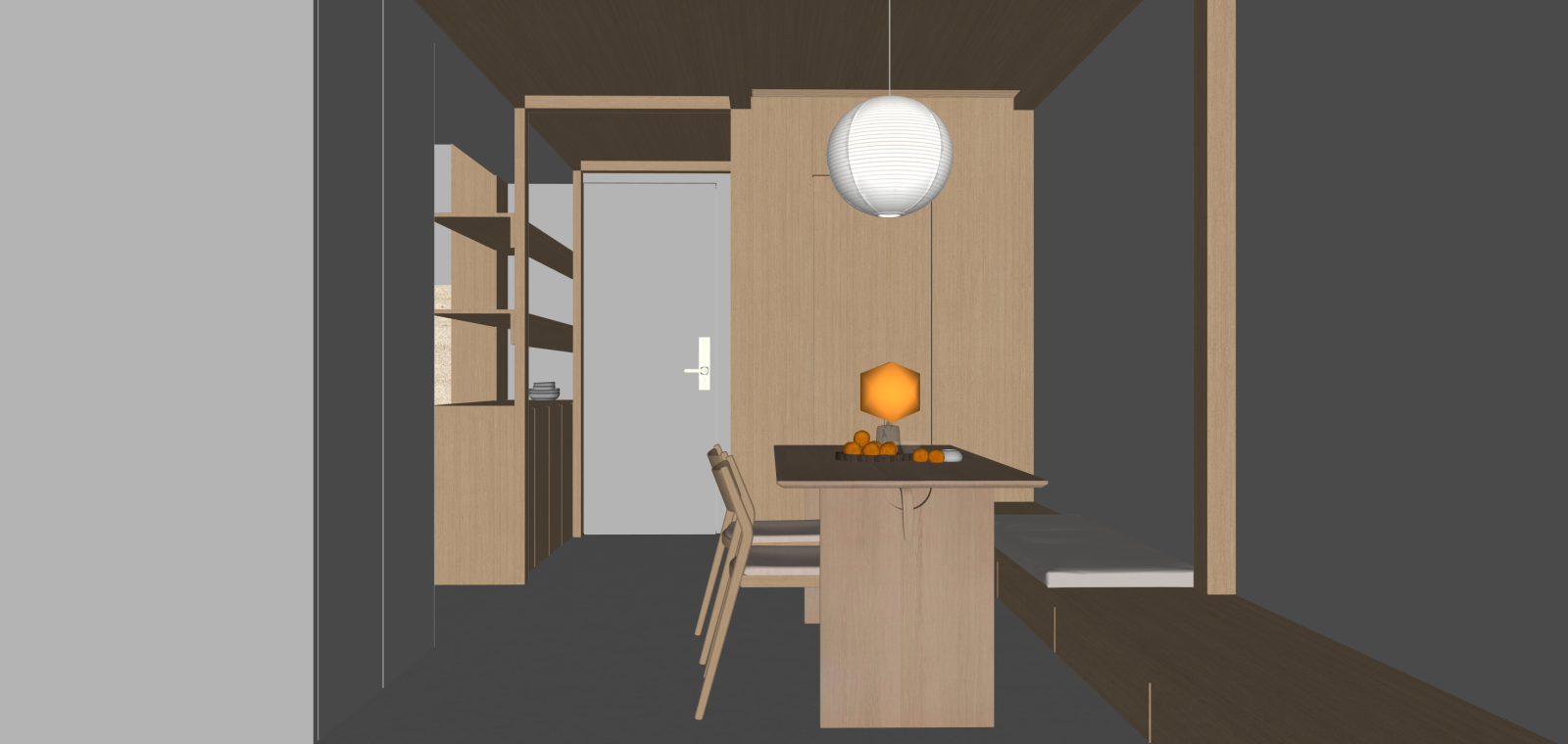 现代家居客厅SU模型下载【ID:1215959031】
