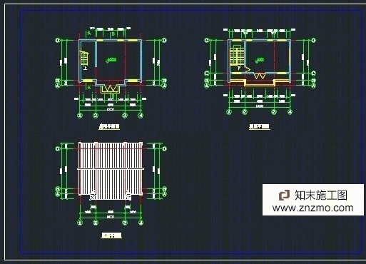 一套古建施工图cad施工图下载【ID:36937363】