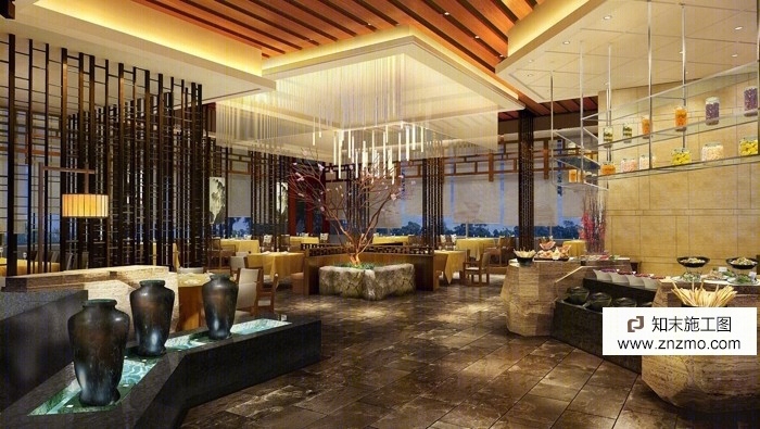 某酒店大堂设计方案cad施工图下载【ID:66946066】