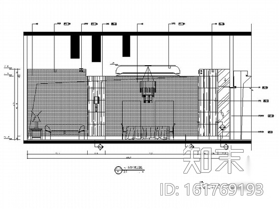 [贵州]豪华火锅城包间装修施工图cad施工图下载【ID:161769193】