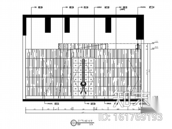 [贵州]豪华火锅城包间装修施工图cad施工图下载【ID:161769193】
