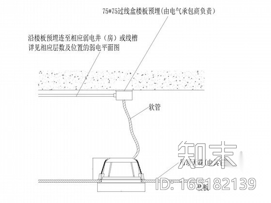 弱电设备安装大样图cad施工图下载【ID:165182139】