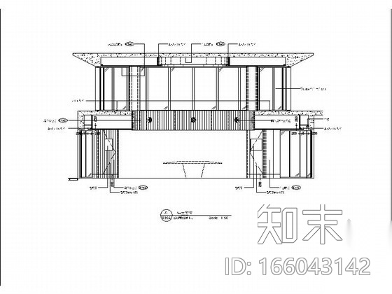 [厦门]某国际会所营销中心全套施工图（含效果）cad施工图下载【ID:166043142】