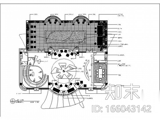 [厦门]某国际会所营销中心全套施工图（含效果）cad施工图下载【ID:166043142】