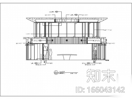 [厦门]某国际会所营销中心全套施工图（含效果）cad施工图下载【ID:166043142】