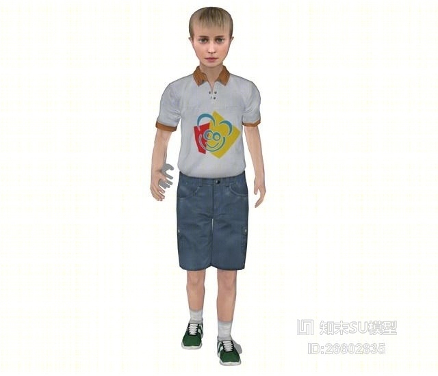 3D人物SU模型下载【ID:26602835】