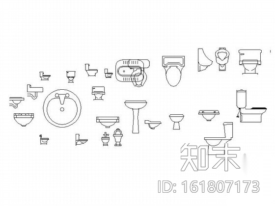 厨卫cad施工图下载【ID:161807173】