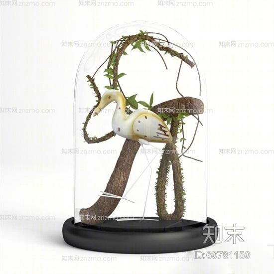 透明玻璃装饰品3D模型下载【ID:60781150】