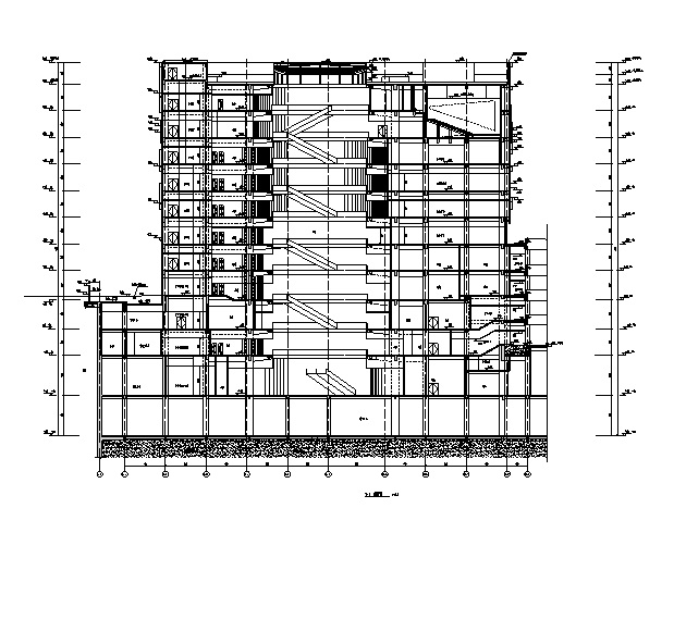 [重庆]16年超高层商业综合体项目审图修改项目建筑设计...cad施工图下载【ID:149940111】