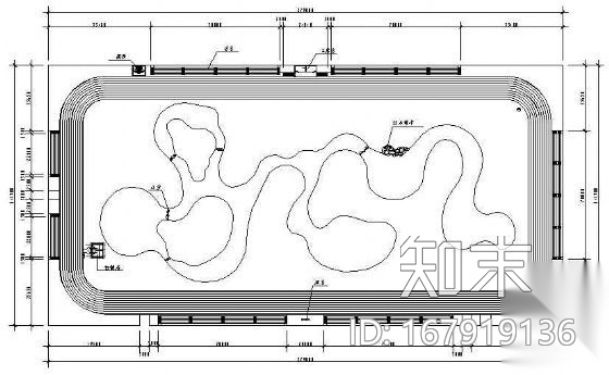 警犬训练场全套景观施工图施工图下载【ID:167919136】