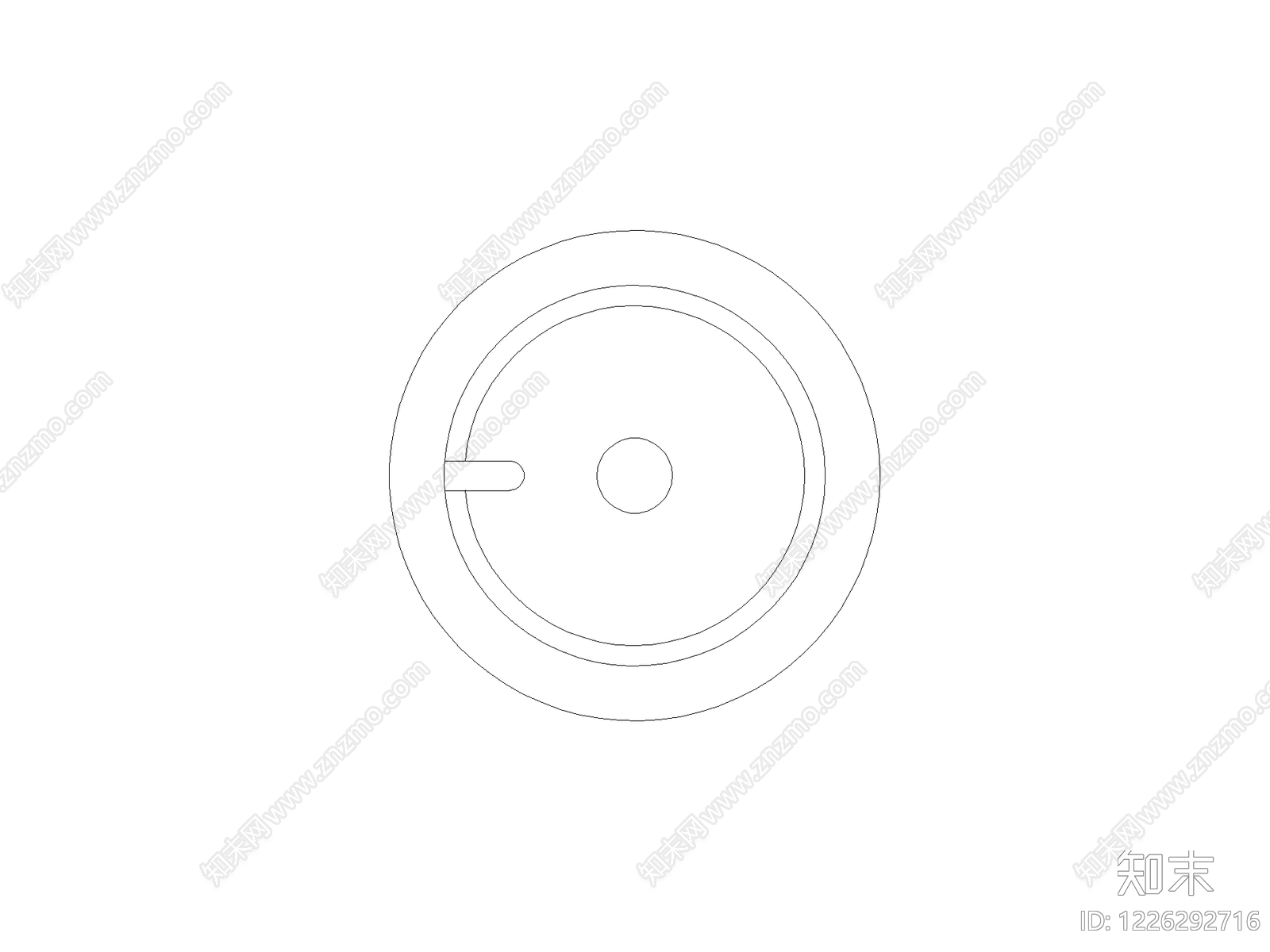 开关插座CAD图纸