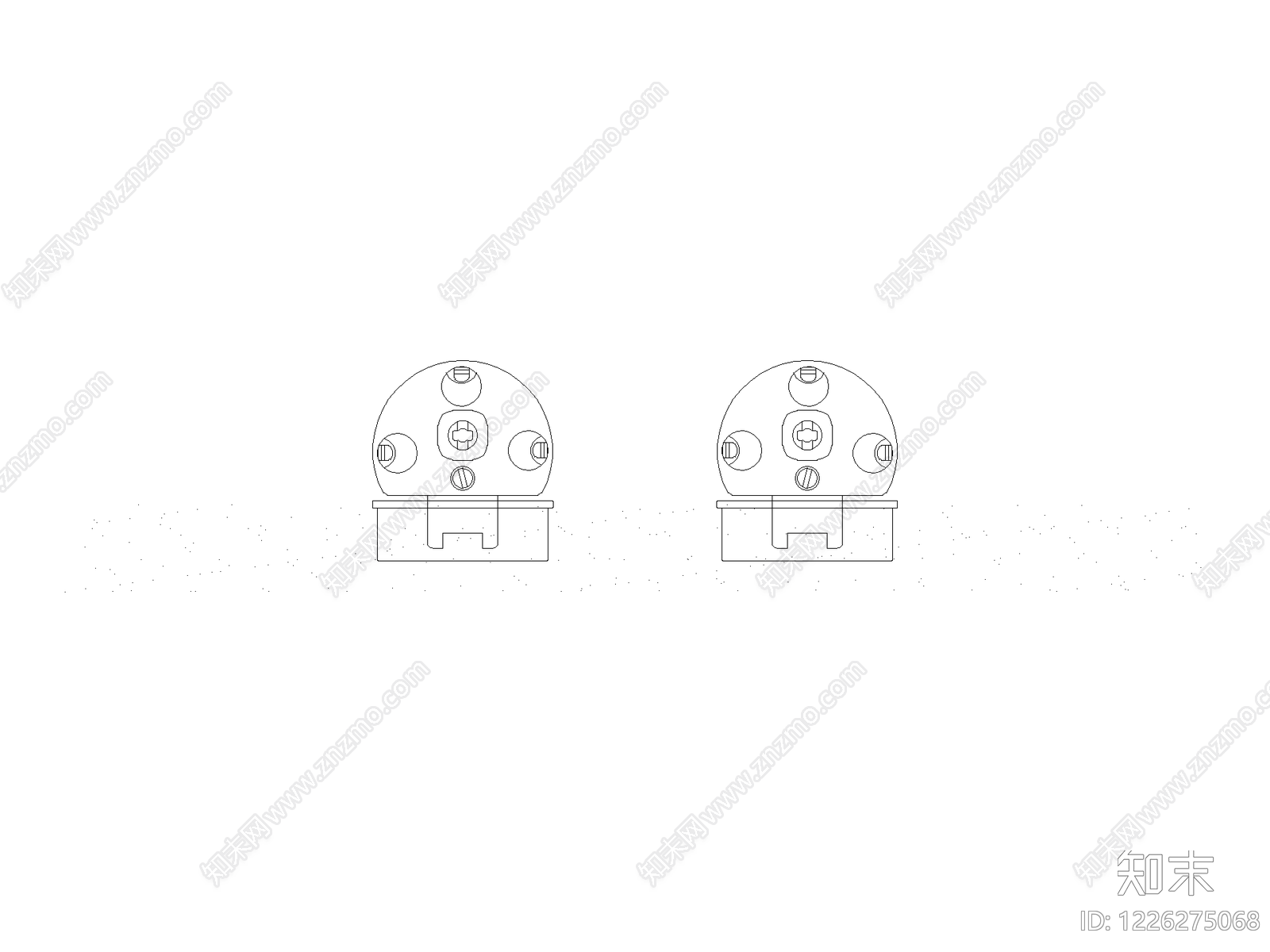 五金管件CAD图纸