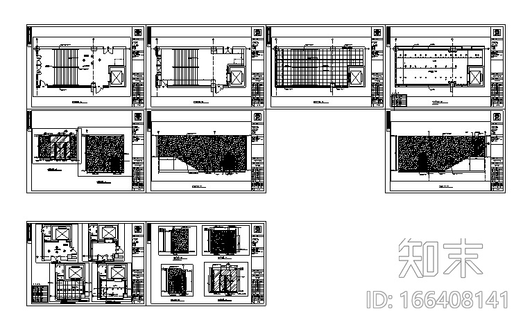 [辽宁]5层办公楼全套详细施工图cad施工图下载【ID:166408141】