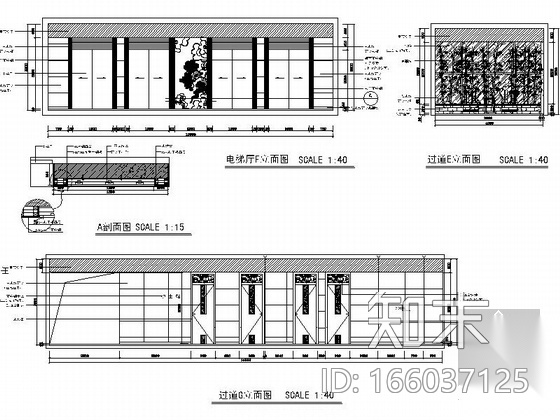 [重庆]典雅中式风格三级甲等中医院住院楼装修施工图cad施工图下载【ID:166037125】