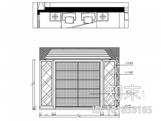 [上海]高档现代简约风格两层别墅室内装修施工图cad施工图下载【ID:161853165】