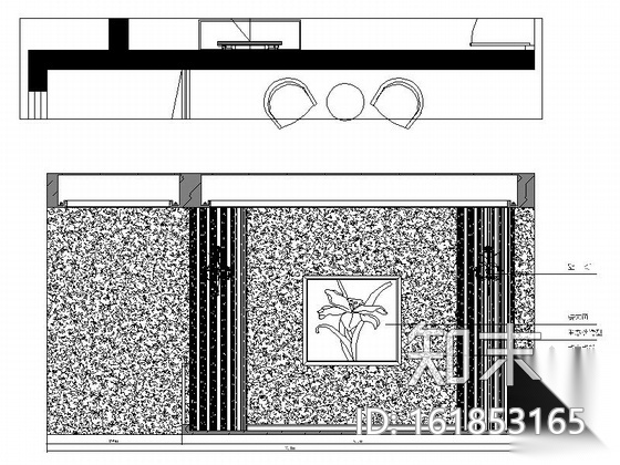 [上海]高档现代简约风格两层别墅室内装修施工图cad施工图下载【ID:161853165】