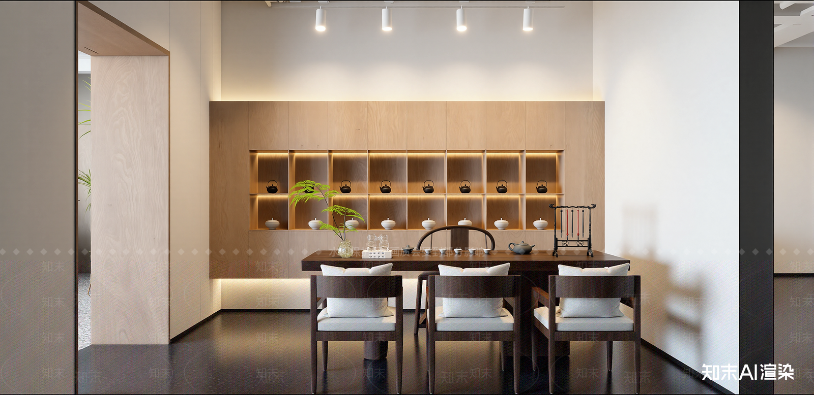 现代奶茶店SU模型下载【ID:1215972324】
