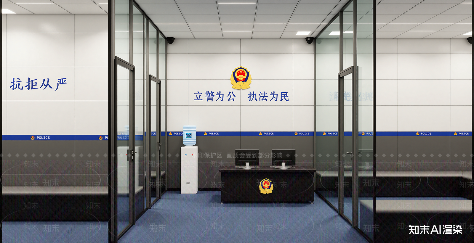 现代其他公共空间SU模型下载【ID:1216023557】