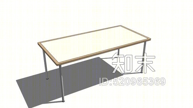 table。的研究/学习；阅读桌SU模型下载【ID:520965369】