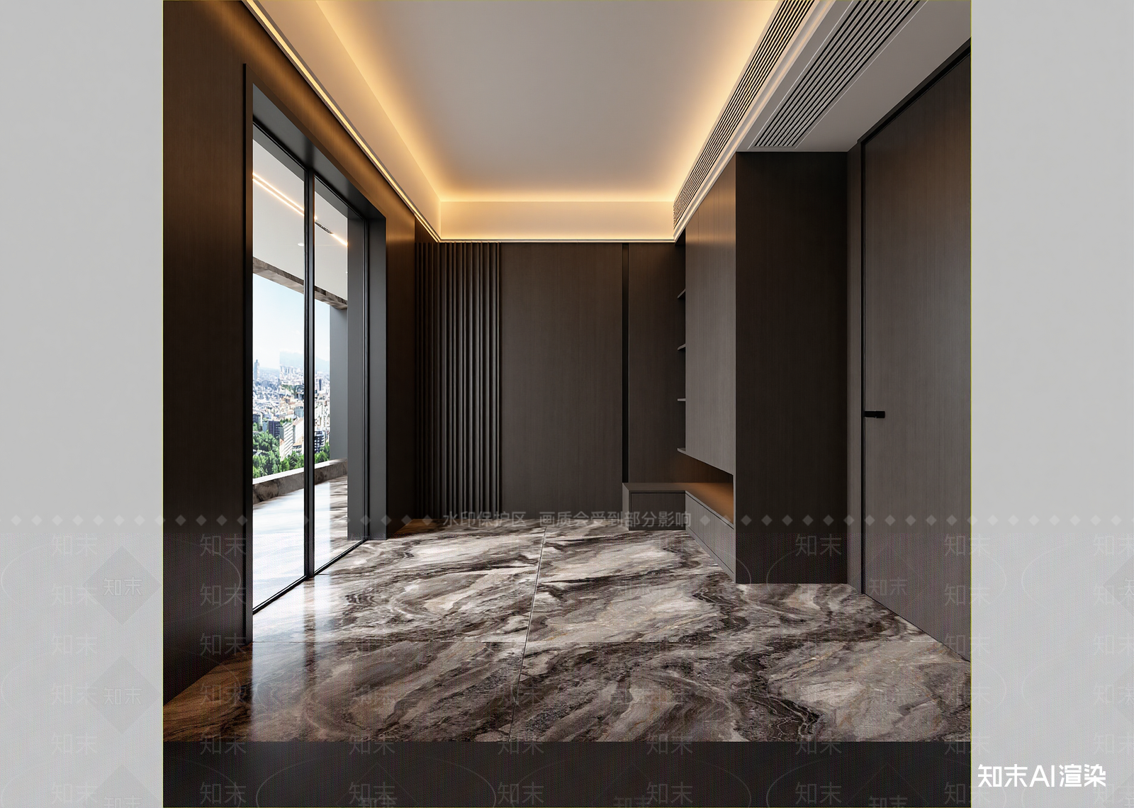 现代酒店客房3D模型下载【ID:1214733678】
