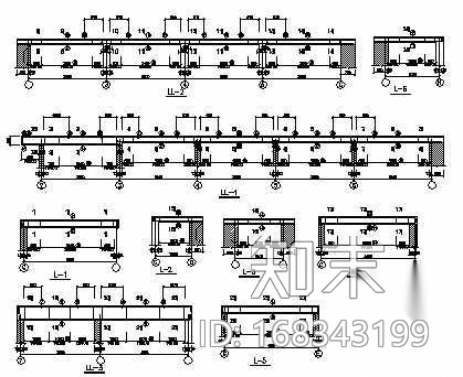 两套单层别墅砖混结构施工图纸施工图下载【ID:168343199】