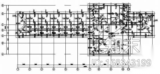 两套单层别墅砖混结构施工图纸施工图下载【ID:168343199】