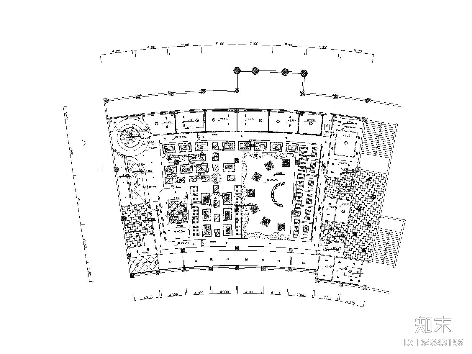 星巴克咖啡厅装修改造全套施工图施工图下载【ID:164843156】