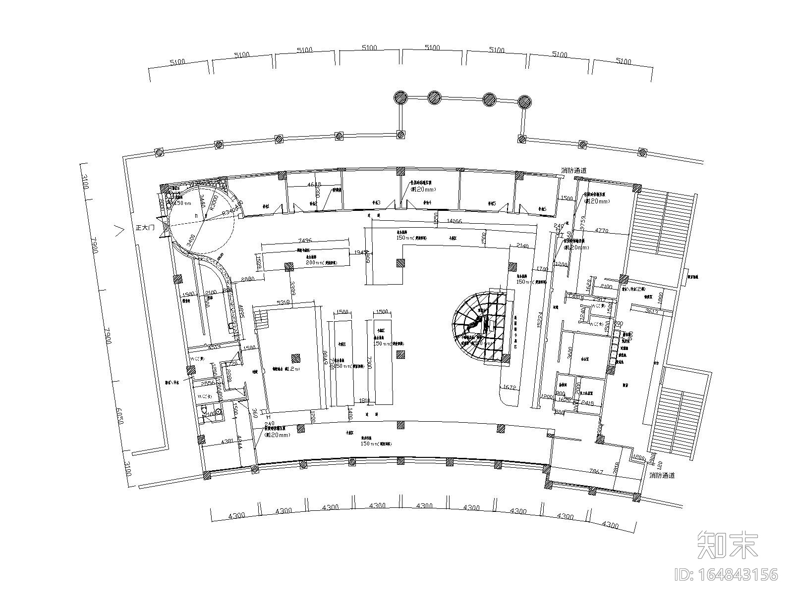 星巴克咖啡厅装修改造全套施工图施工图下载【ID:164843156】