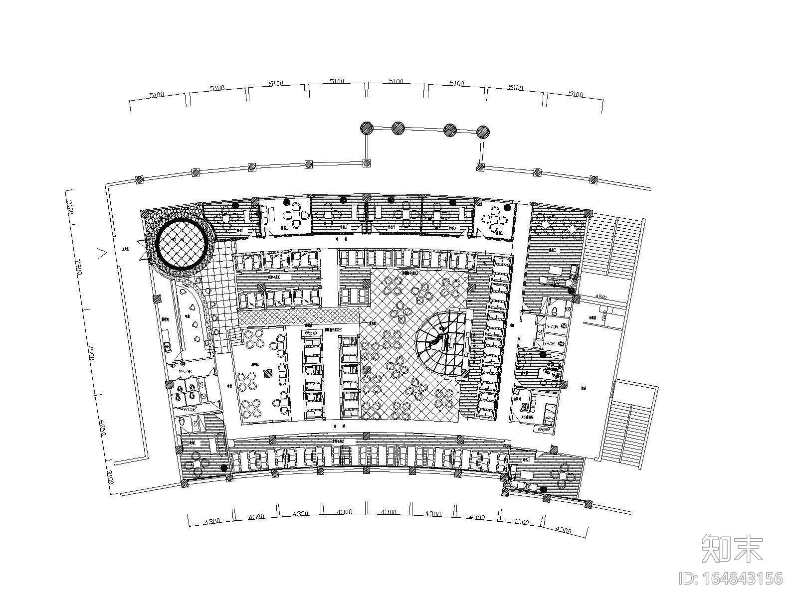 星巴克咖啡厅装修改造全套施工图施工图下载【ID:164843156】