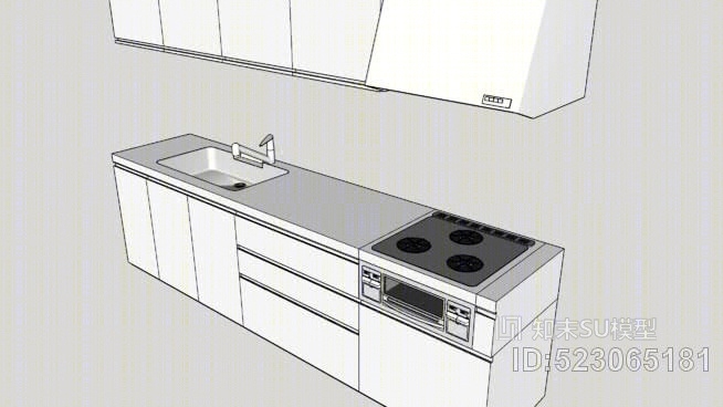 厨房用具SU模型下载【ID:523065181】