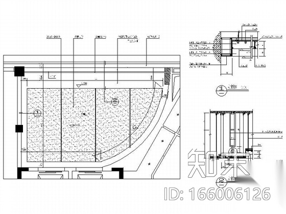 [重庆]某医院装饰施工图cad施工图下载【ID:166006126】