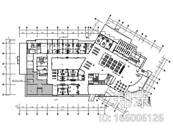 [重庆]某医院装饰施工图cad施工图下载【ID:166006126】