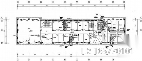 [四川]法院审判庭空调通风设计施工图施工图下载【ID:165770101】