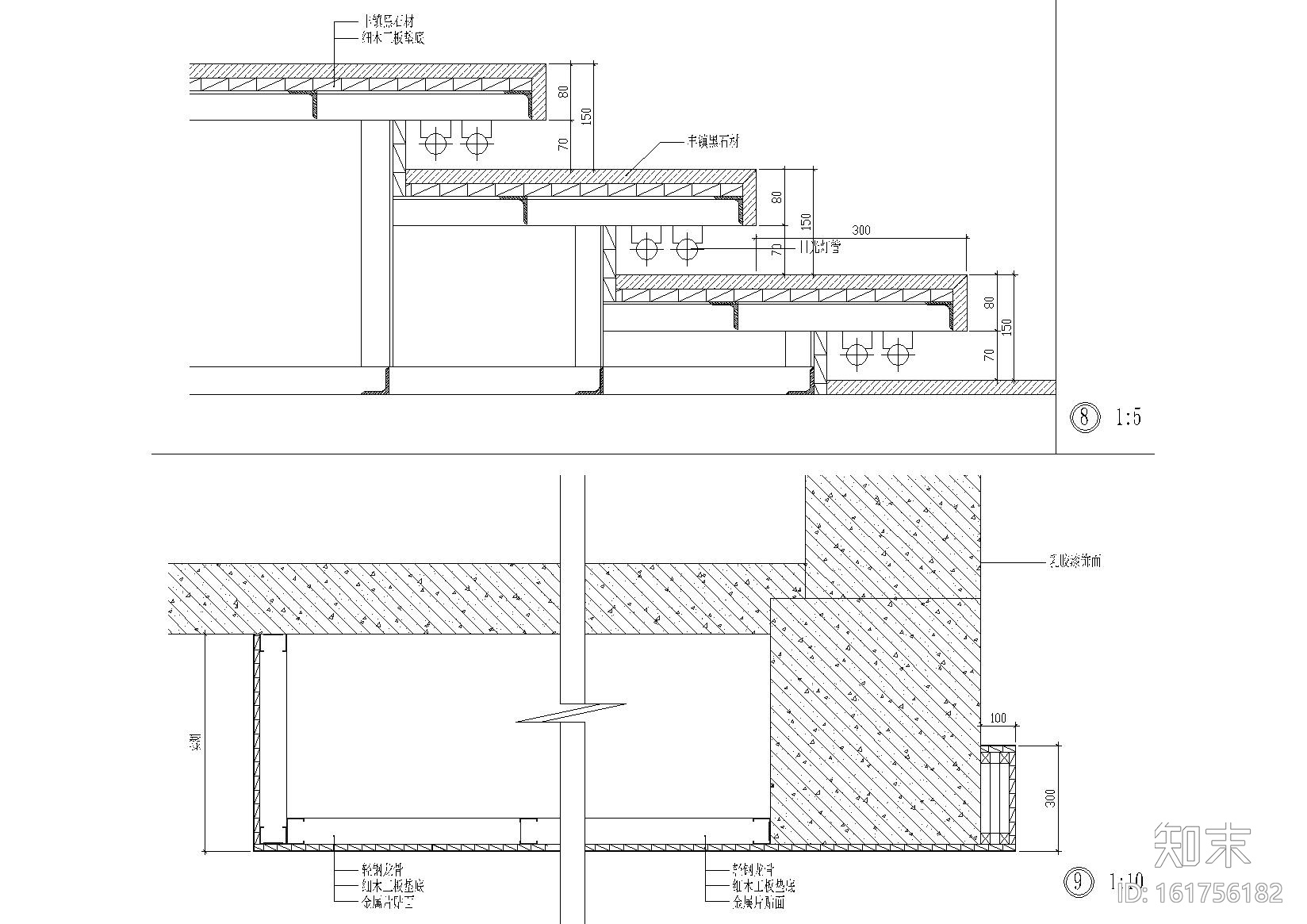 [北京]中国新理念餐厅室内装饰设计施工图cad施工图下载【ID:161756182】