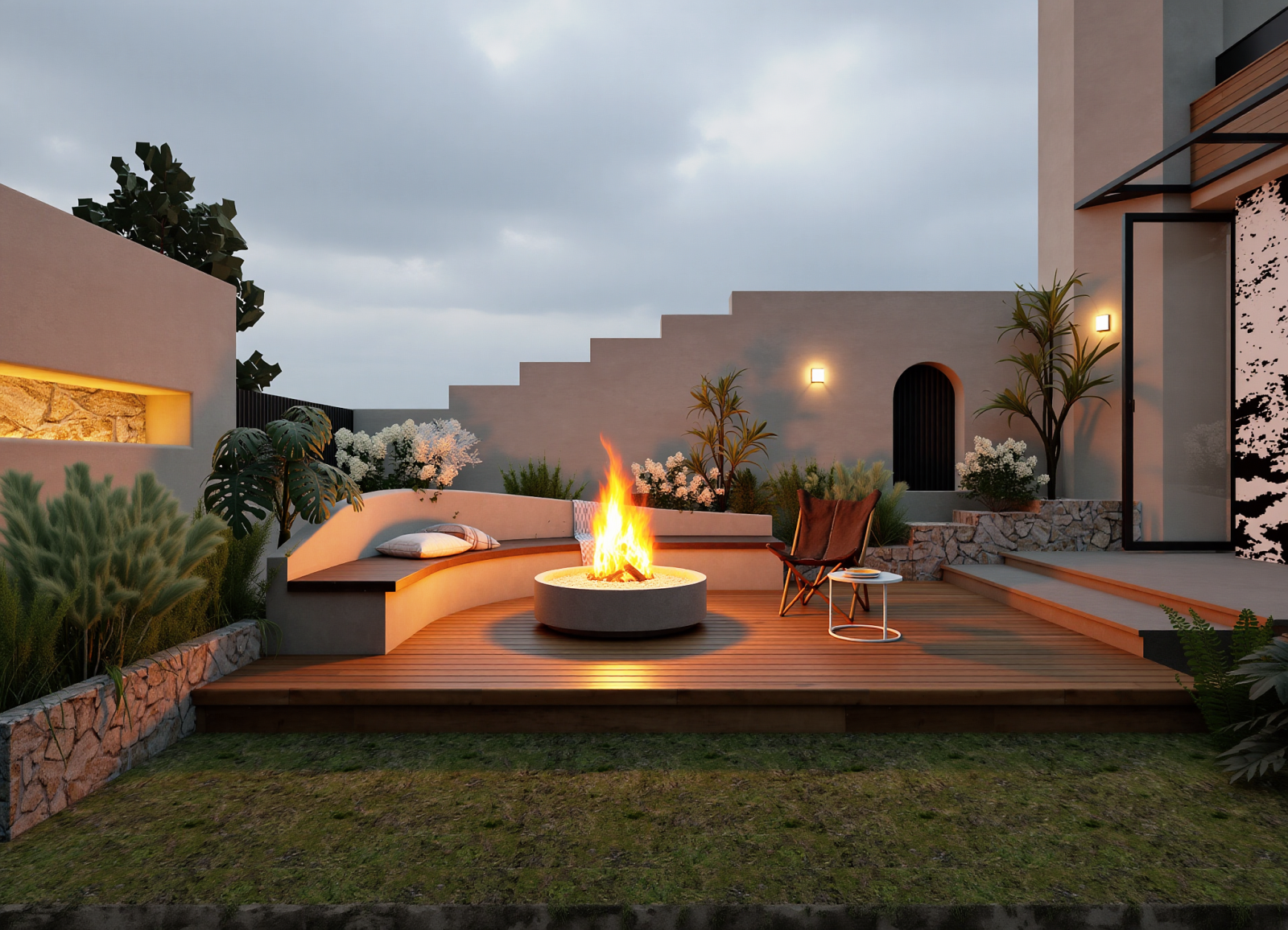 中古休憩花园3D模型下载【ID:1214713865】