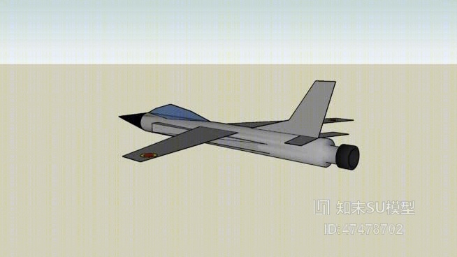 小型飞机SU模型下载【ID:618037733】
