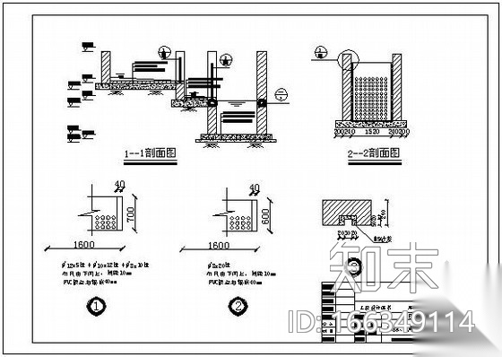 某养猪厂废水处理工程图纸cad施工图下载【ID:166349114】