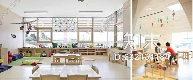 顺德海纳博雅幼儿园室内设计概念方案图含133张施工图下载【ID:632134184】