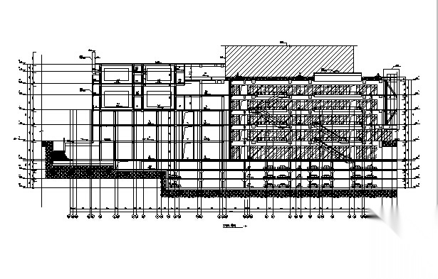 [浙江]17年最新高层商业建筑施工图（含水暖电全专业图...cad施工图下载【ID:151452189】