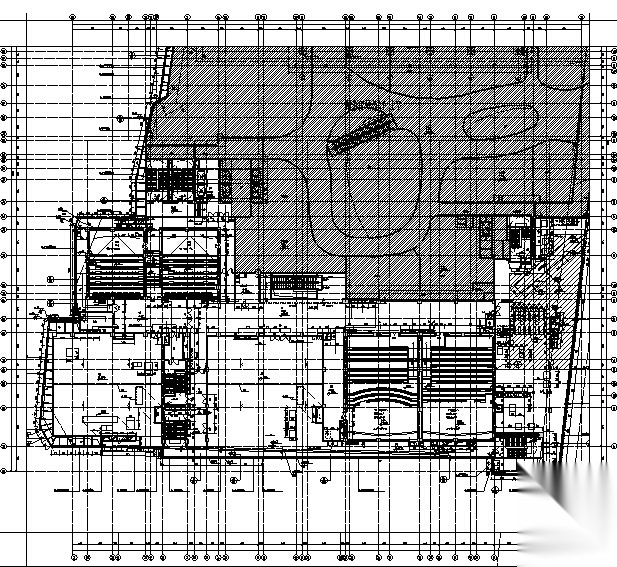 [浙江]17年最新高层商业建筑施工图（含水暖电全专业图...cad施工图下载【ID:151452189】