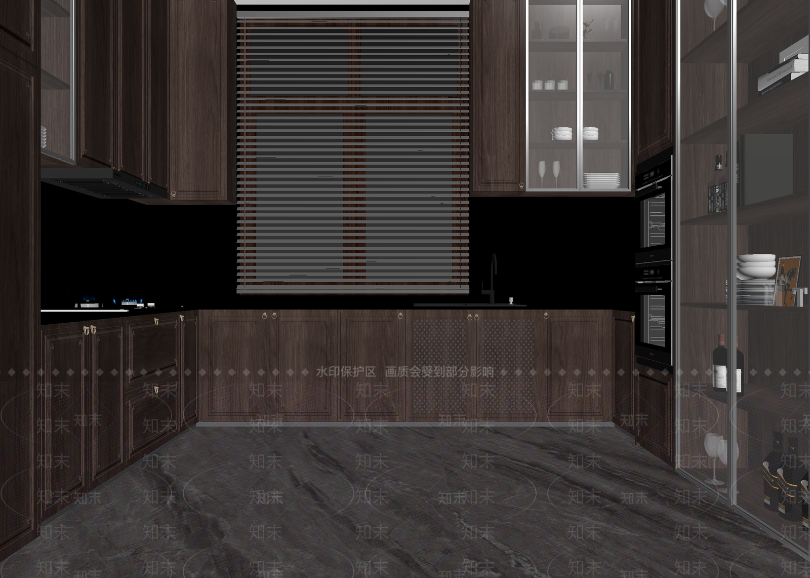 新中式后厨3D模型下载【ID:1214660282】