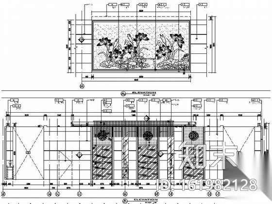 [扬州]某顶级酒店公共空间装修图cad施工图下载【ID:161982128】