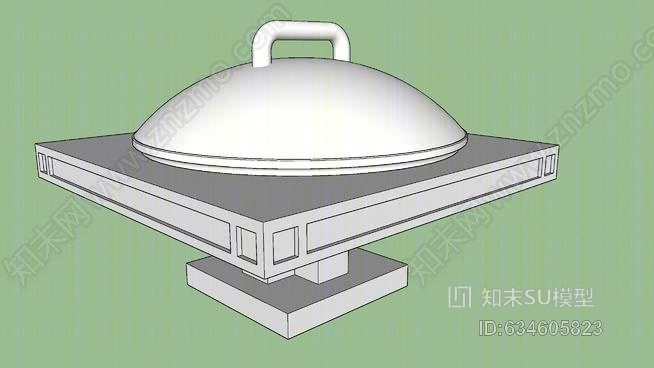 任务型压力锅SU模型下载【ID:634605823】