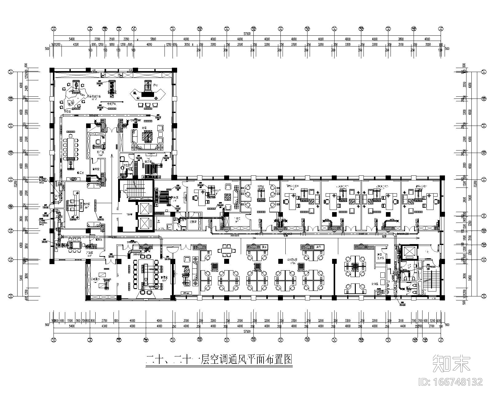 云南君悦天下二十一层酒店暖通设计施工图cad施工图下载【ID:166748132】